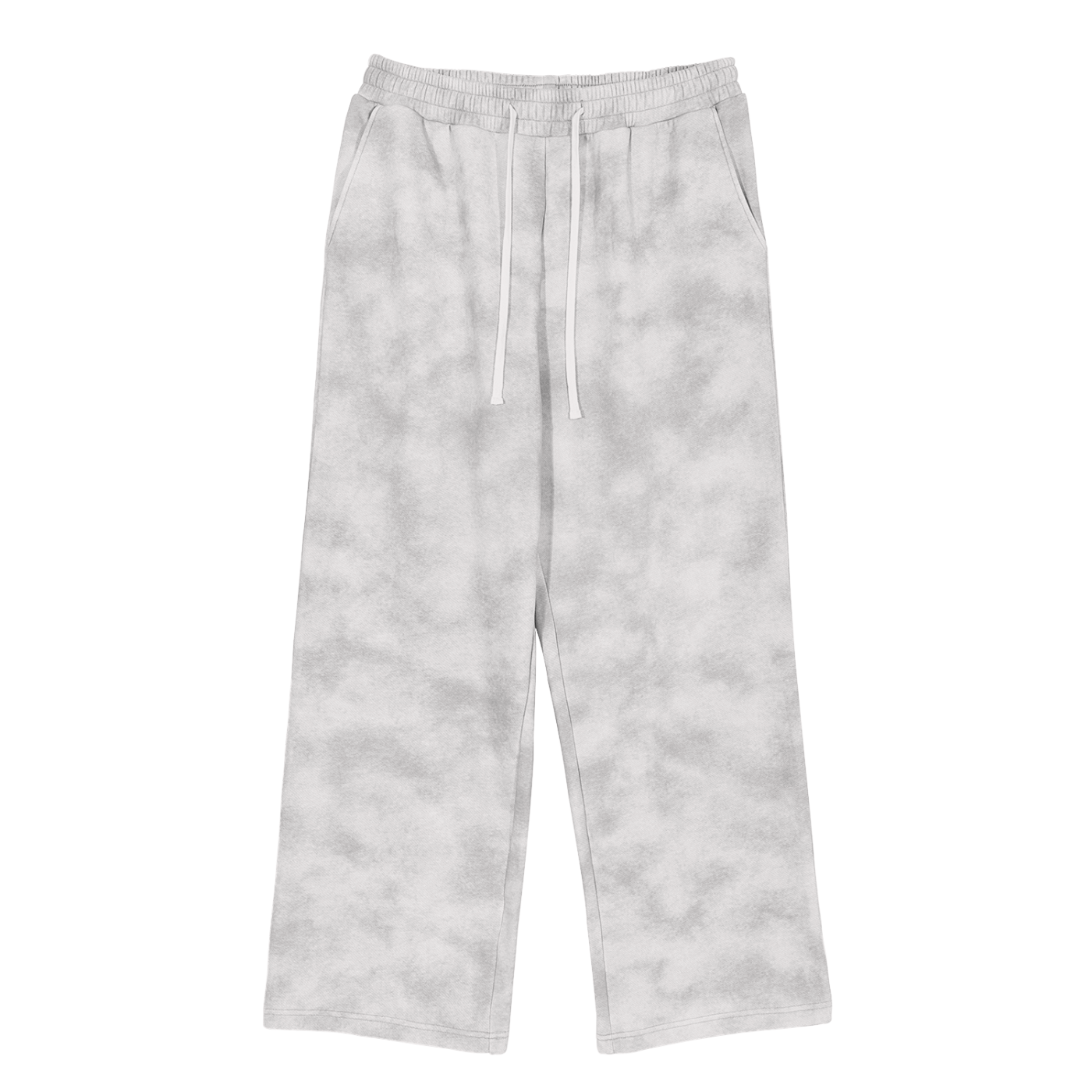 Dirty-Washed Fleece Pants