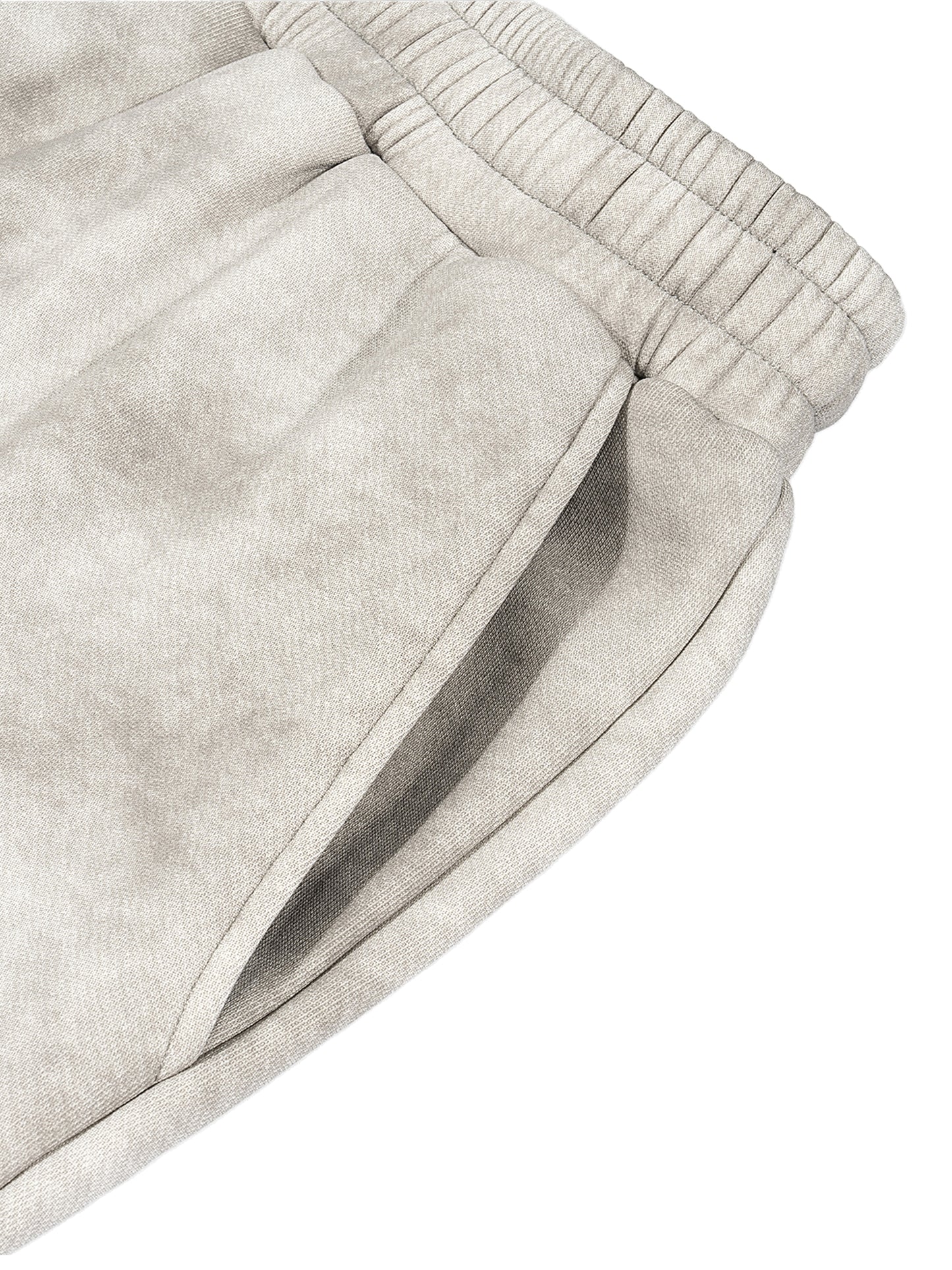 Dirty-Washed Fleece Pants