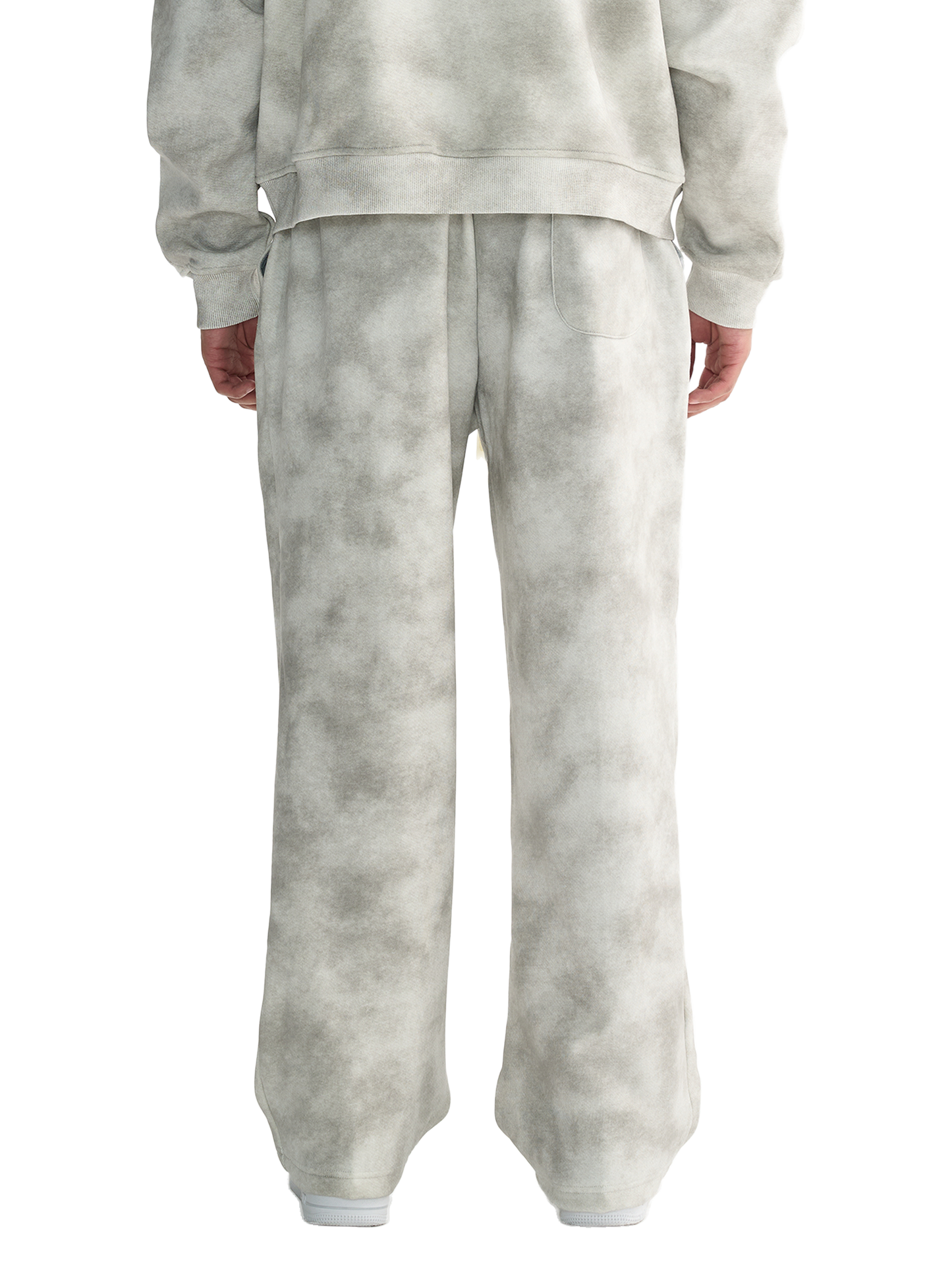 Dirty-Washed Fleece Pants