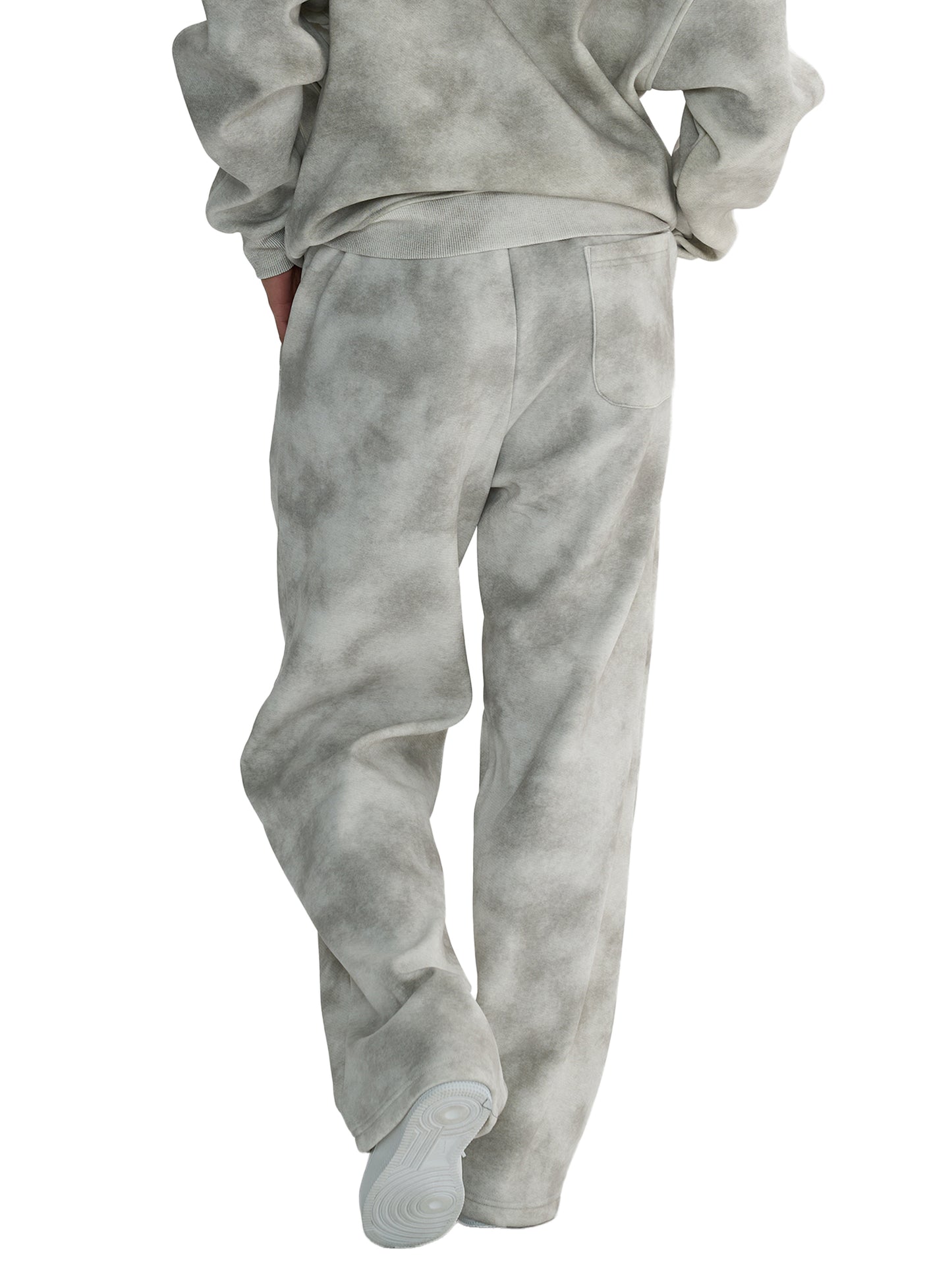 Dirty-Washed Fleece Pants