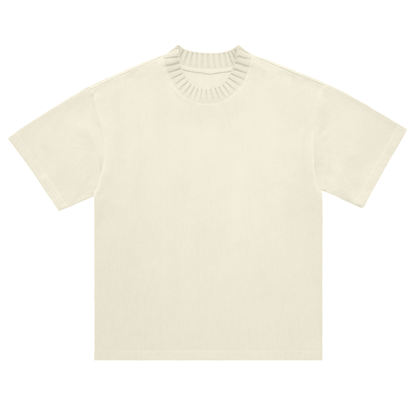 Heavyweight Knitted Round Neck Tee