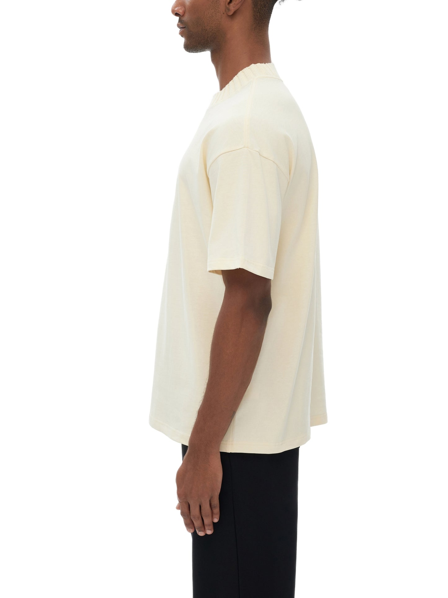 Heavyweight Knitted Round Neck Tee