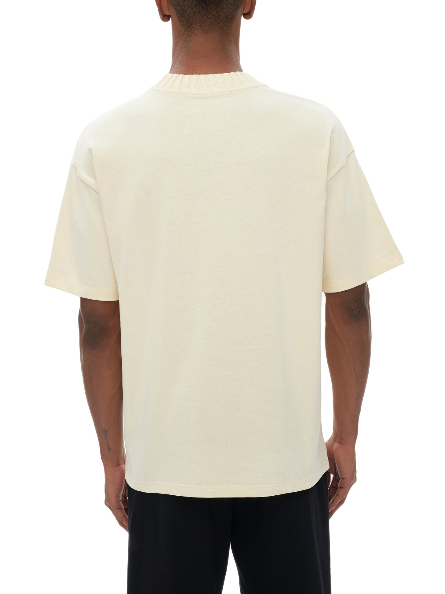 Heavyweight Knitted Round Neck Tee