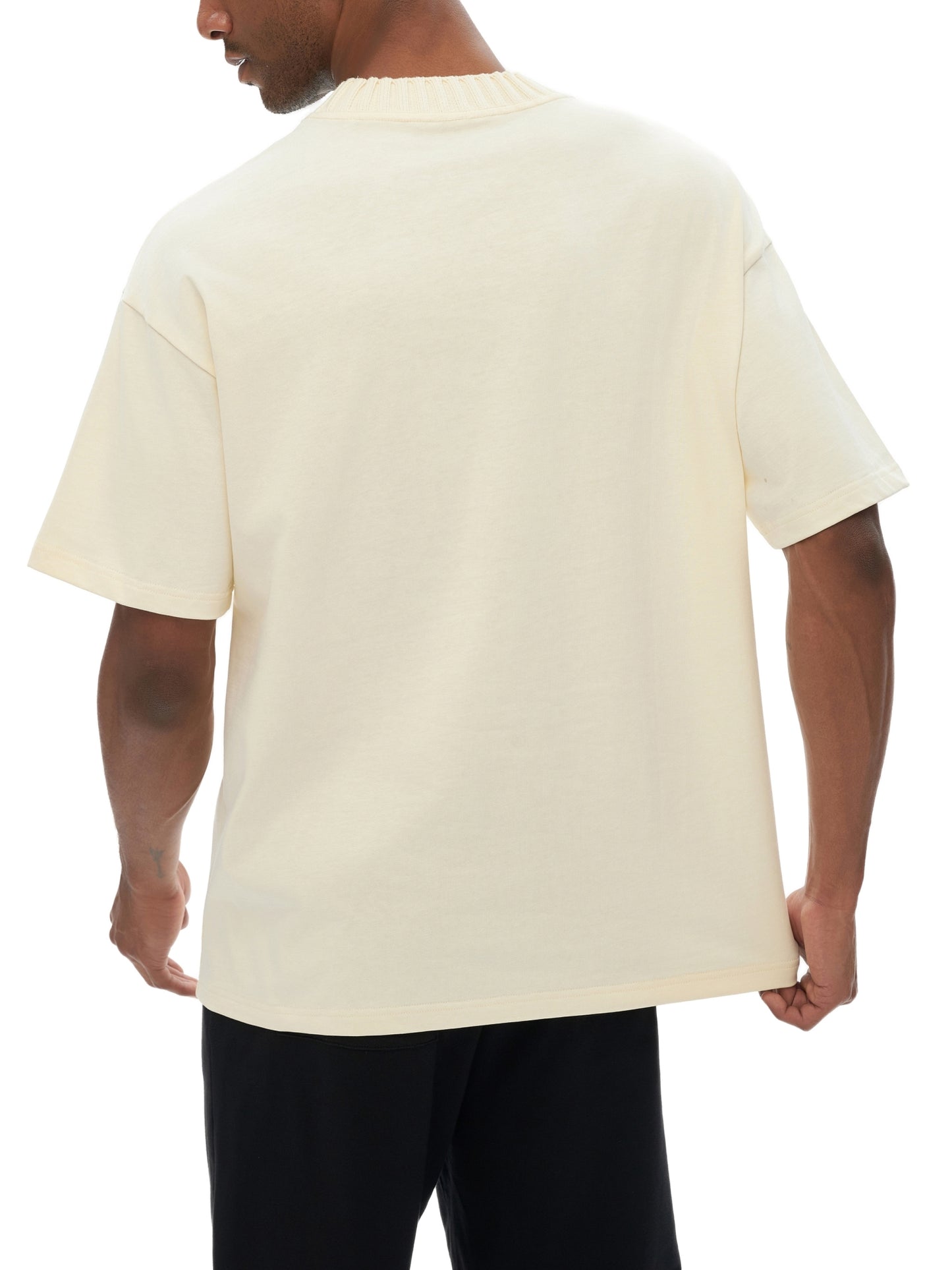 Heavyweight Knitted Round Neck Tee