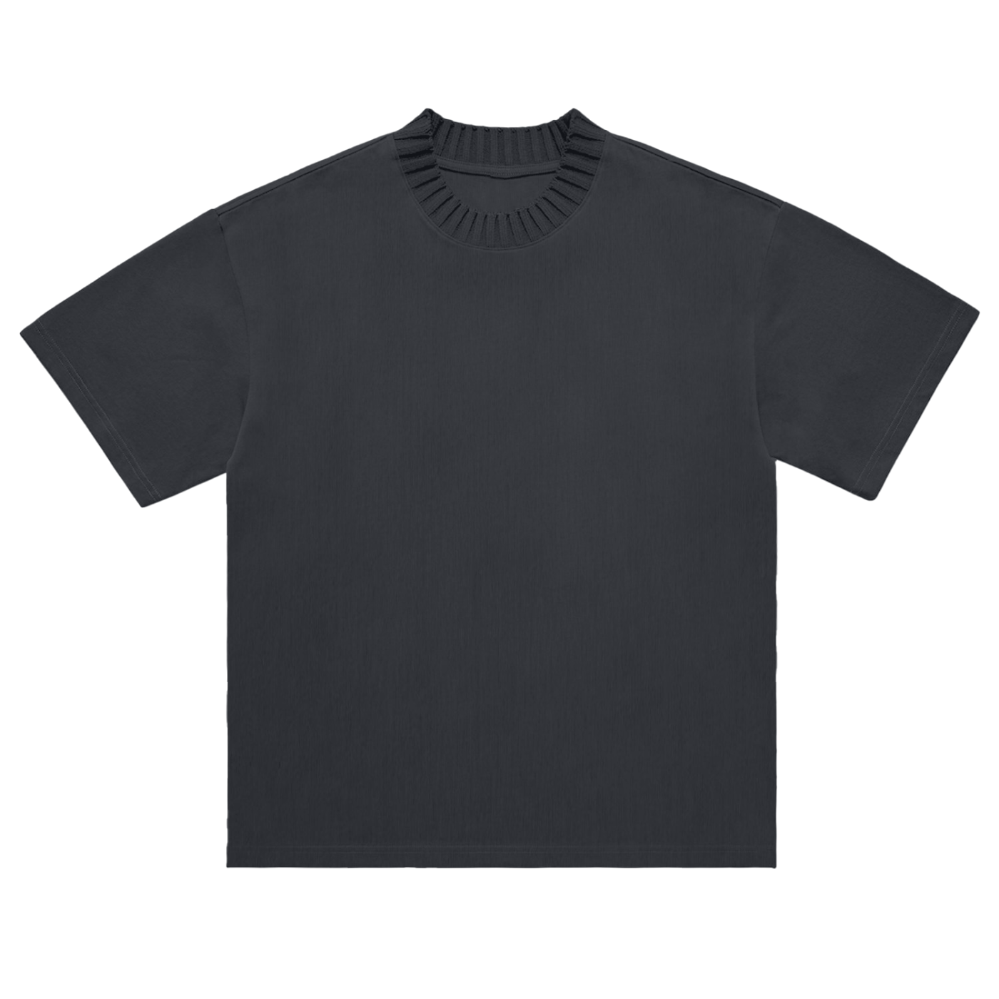 Heavyweight Knitted Round Neck Tee