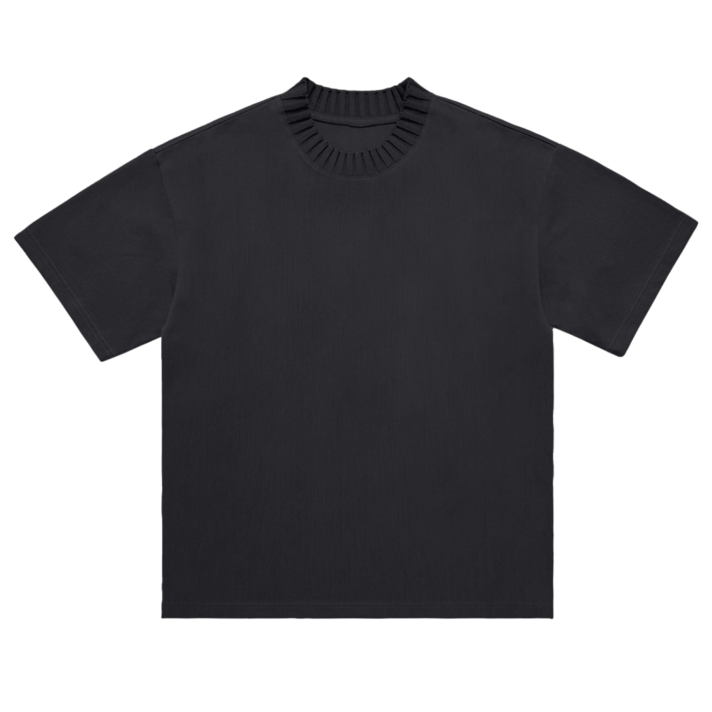 Heavyweight Knitted Round Neck Tee