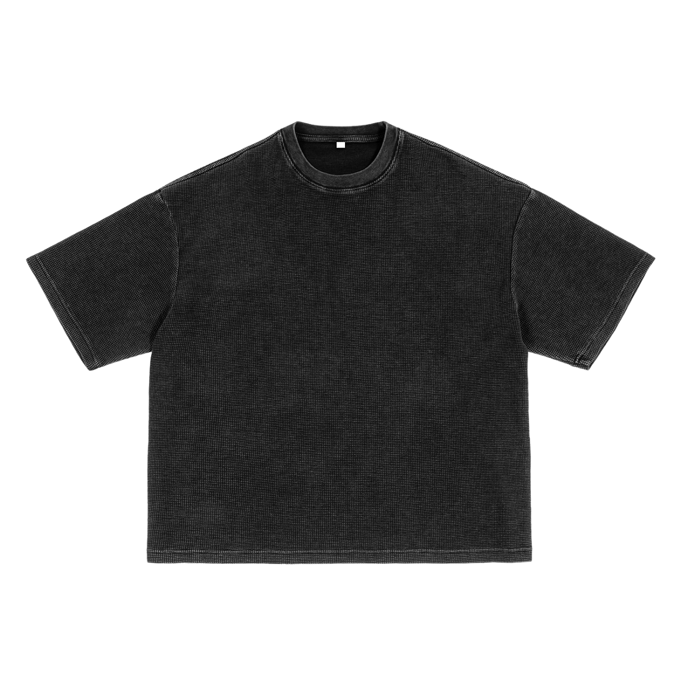 Waffle Boxy Tee