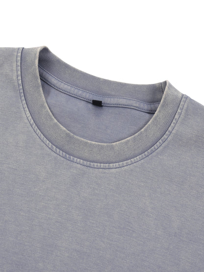 Bamboo Slub Snow-Washed Tee