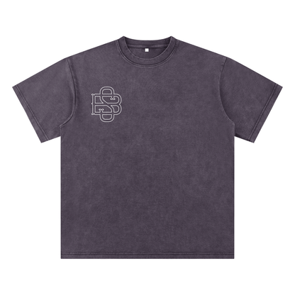 Bamboo Slub Snow-Washed Tee