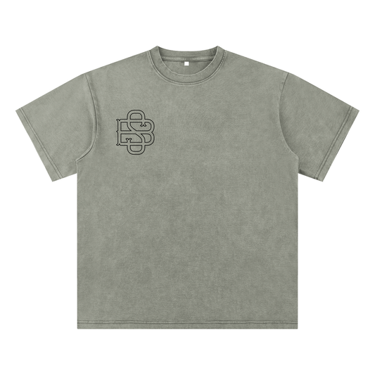 Bamboo Slub Snow-Washed Tee