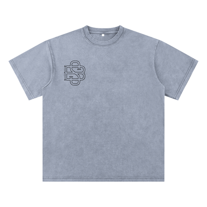 Bamboo Slub Snow-Washed Tee