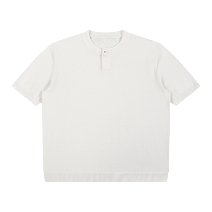 Knitted Henley Tee