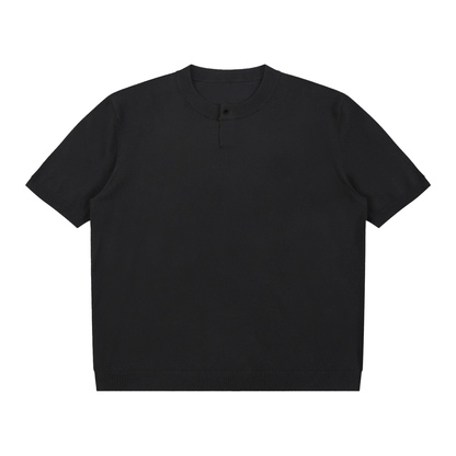 Knitted Henley Tee