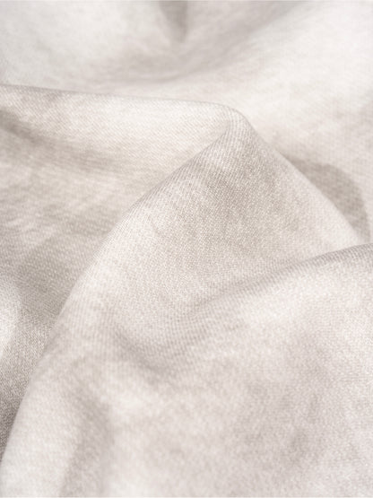 Dirty-Washed Boxy Zip-Up Fleece Hoodie