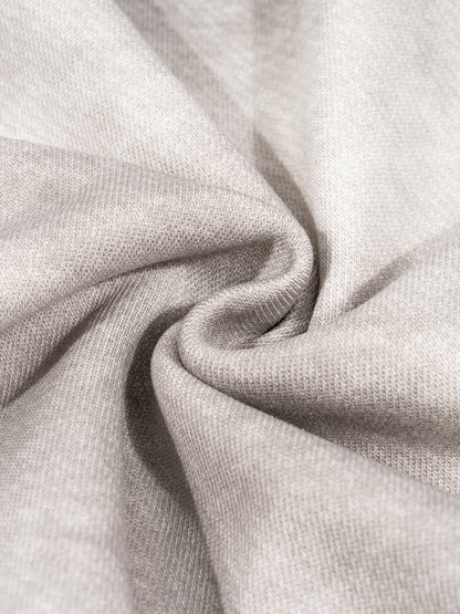 Dirty-Washed Boxy Zip-Up Fleece Hoodie