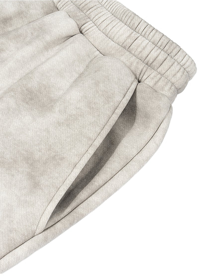 Dirty-Washed Fleece Pants