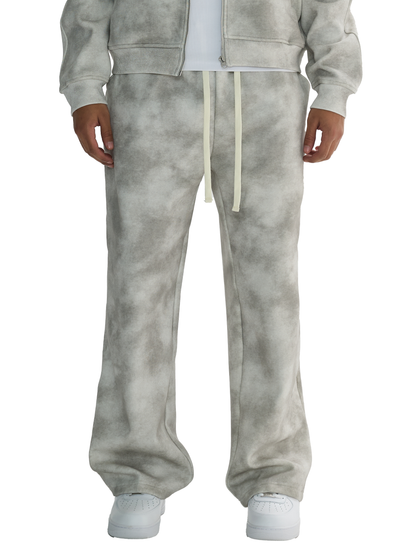 Dirty-Washed Fleece Pants