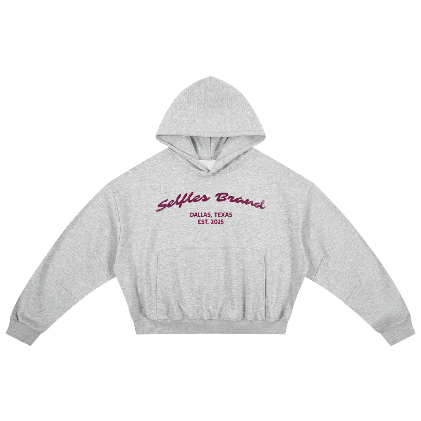 Boxy Darted Sleeve Hoodie