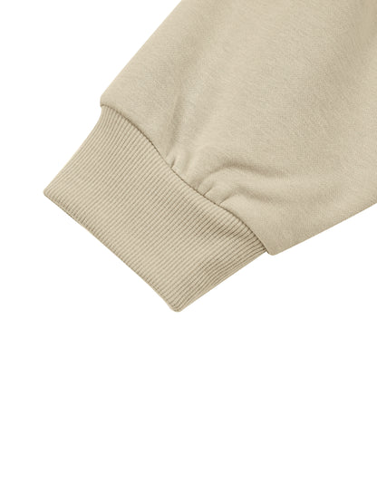 Boxy Darted Sleeve Hoodie