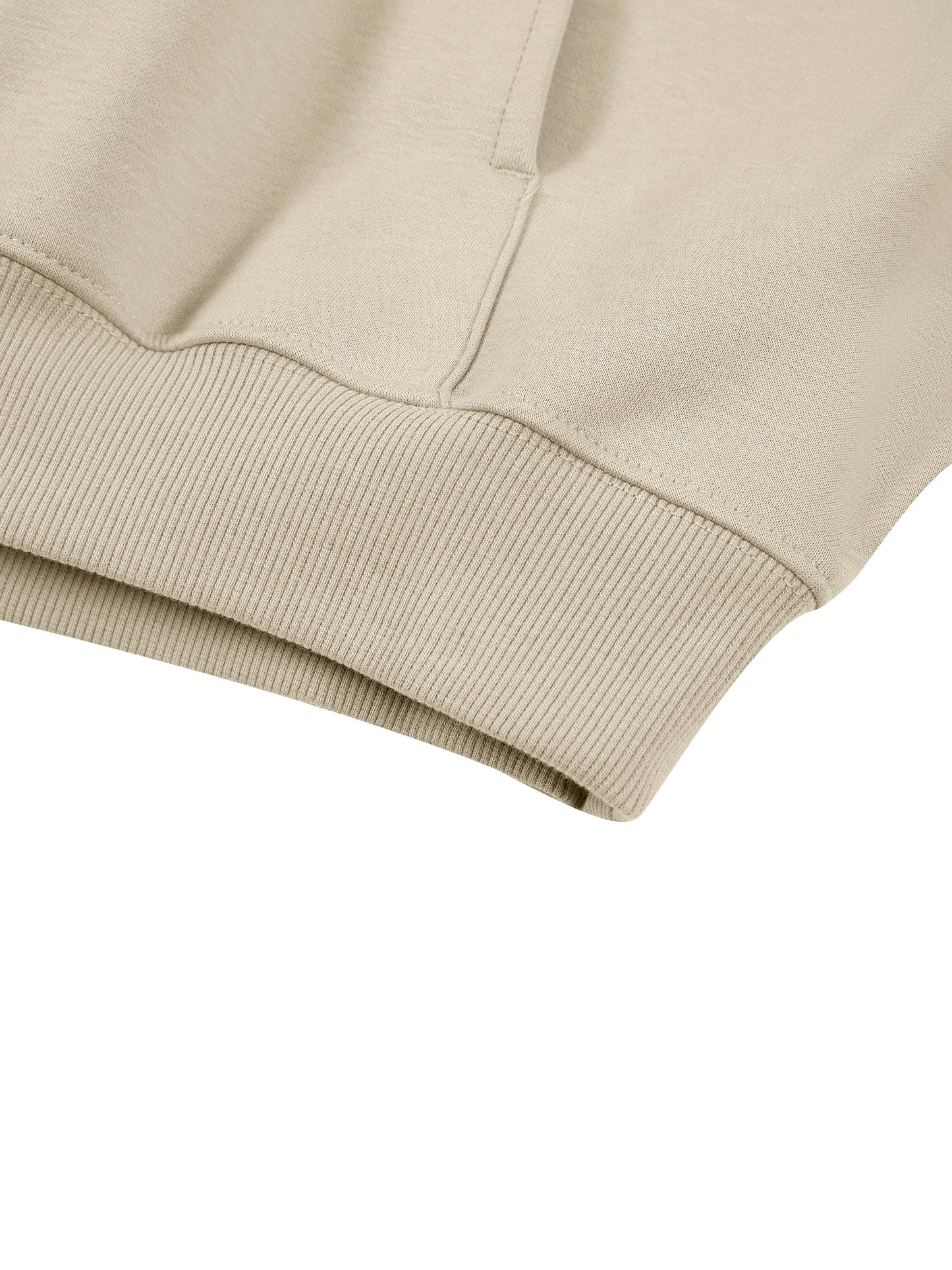 Boxy Darted Sleeve Hoodie