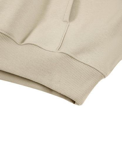 Boxy Darted Sleeve Hoodie