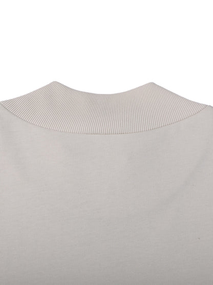 Lux Essential Mock Neck Tee