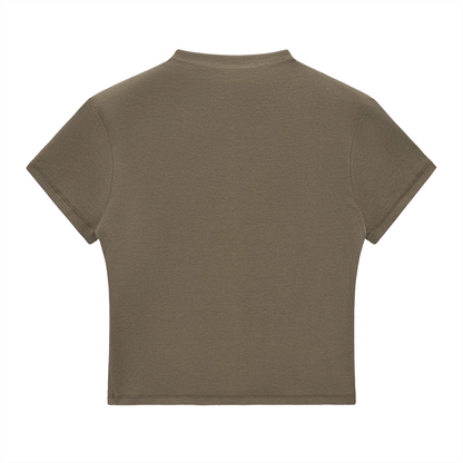 Essential Slim Fit Mock Neck Tee