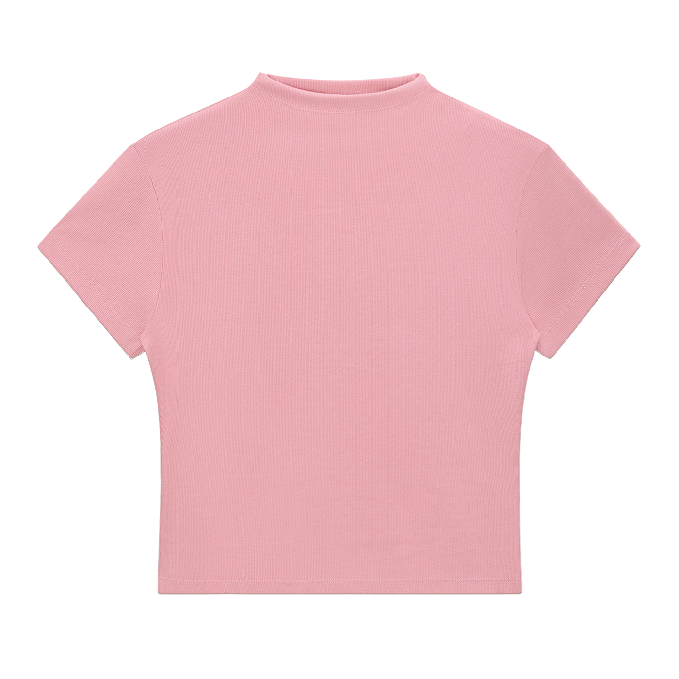 Essential Slim Fit Mock Neck Tee