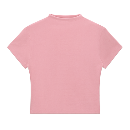 Essential Slim Fit Mock Neck Tee