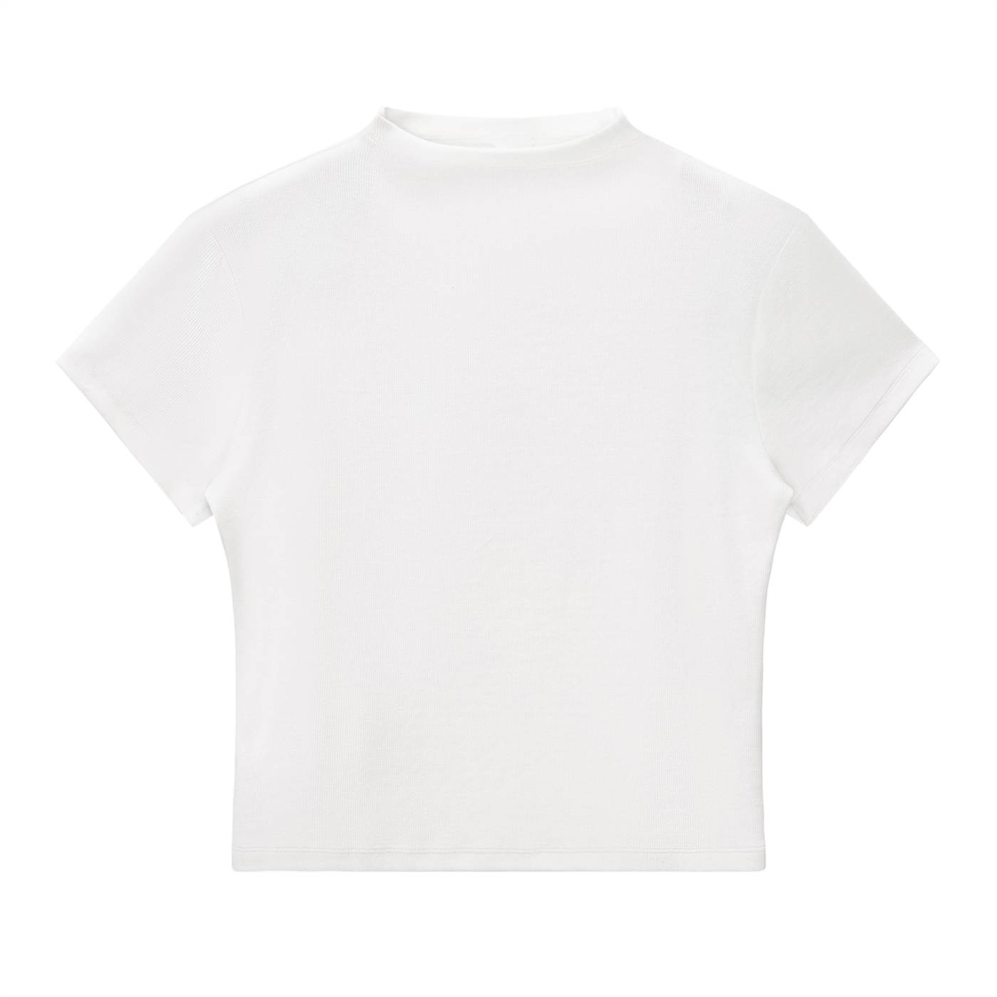 Essential Slim Fit Mock Neck Tee