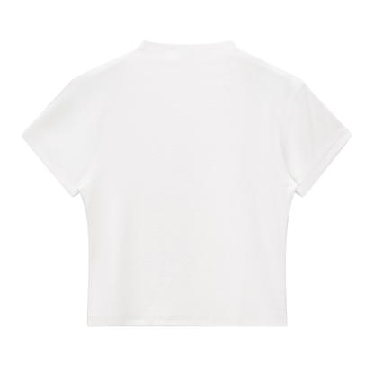 Essential Slim Fit Mock Neck Tee