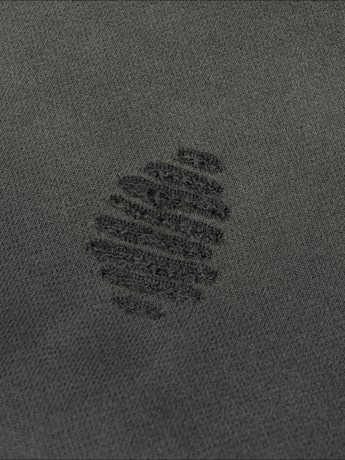 Frayed Sun-Faded Boxy Hoodie