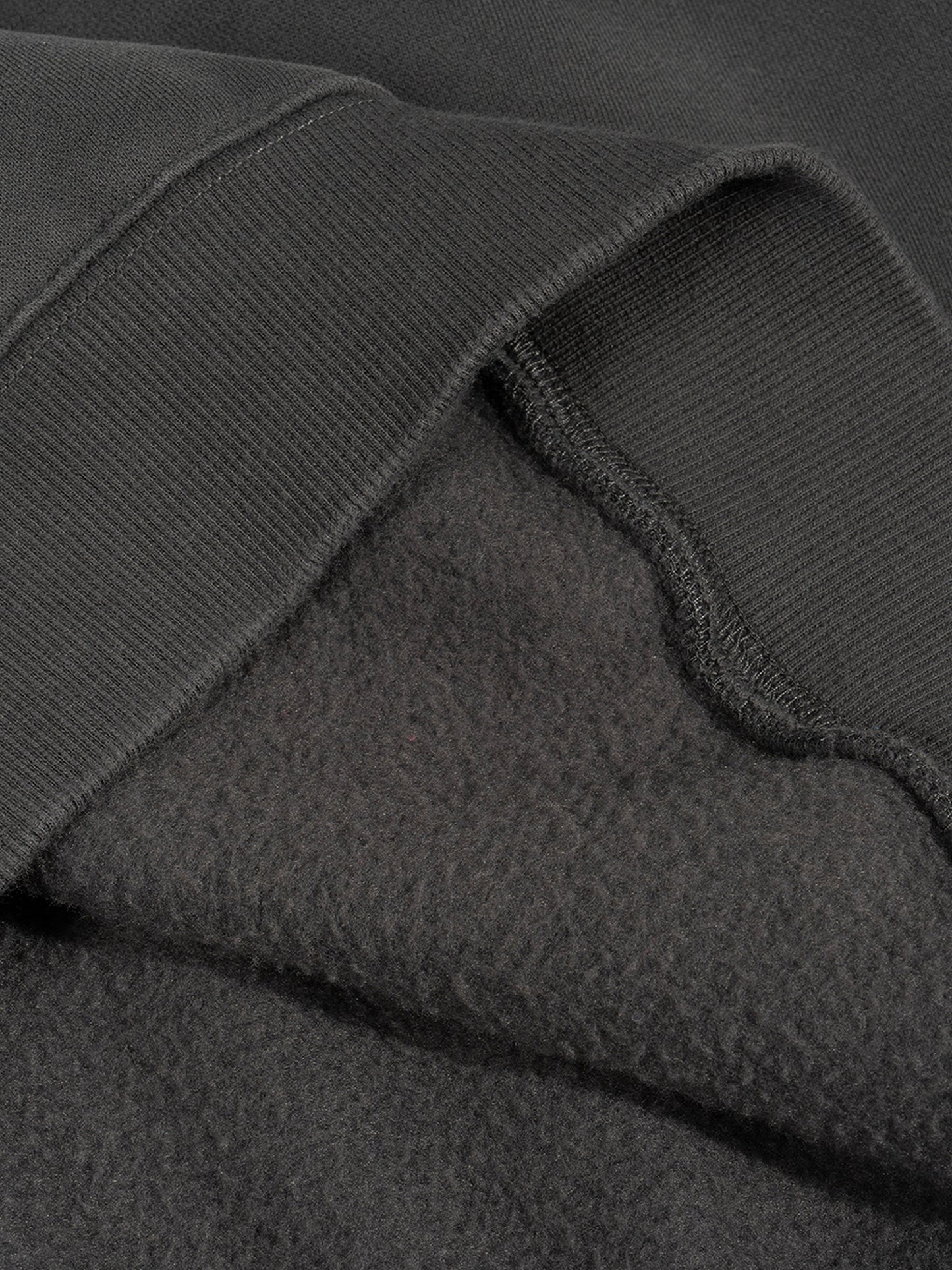 Frayed Sun-Faded Boxy Hoodie