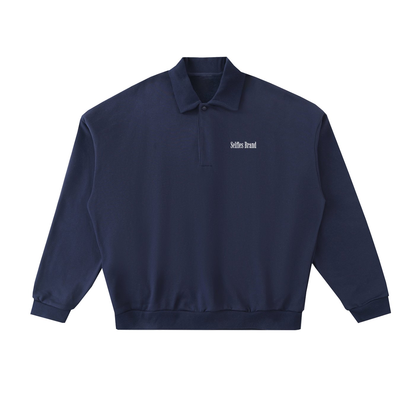 Heavyweight Fleece Polo Sweatshirt