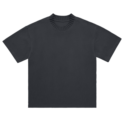 Heavyweight Knitted Round Neck Tee