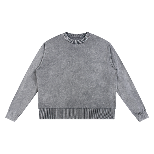 Mineral Washed Oversized Sweater