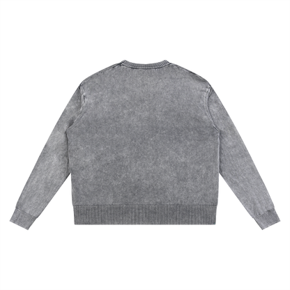 Mineral Washed Oversized Sweater