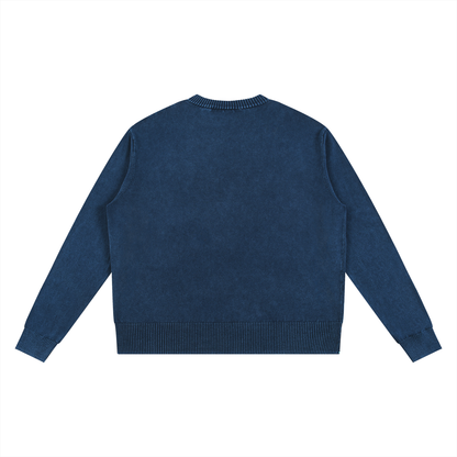 Mineral Washed Oversized Sweater