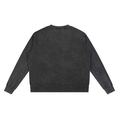 Mineral Washed Oversized Sweater