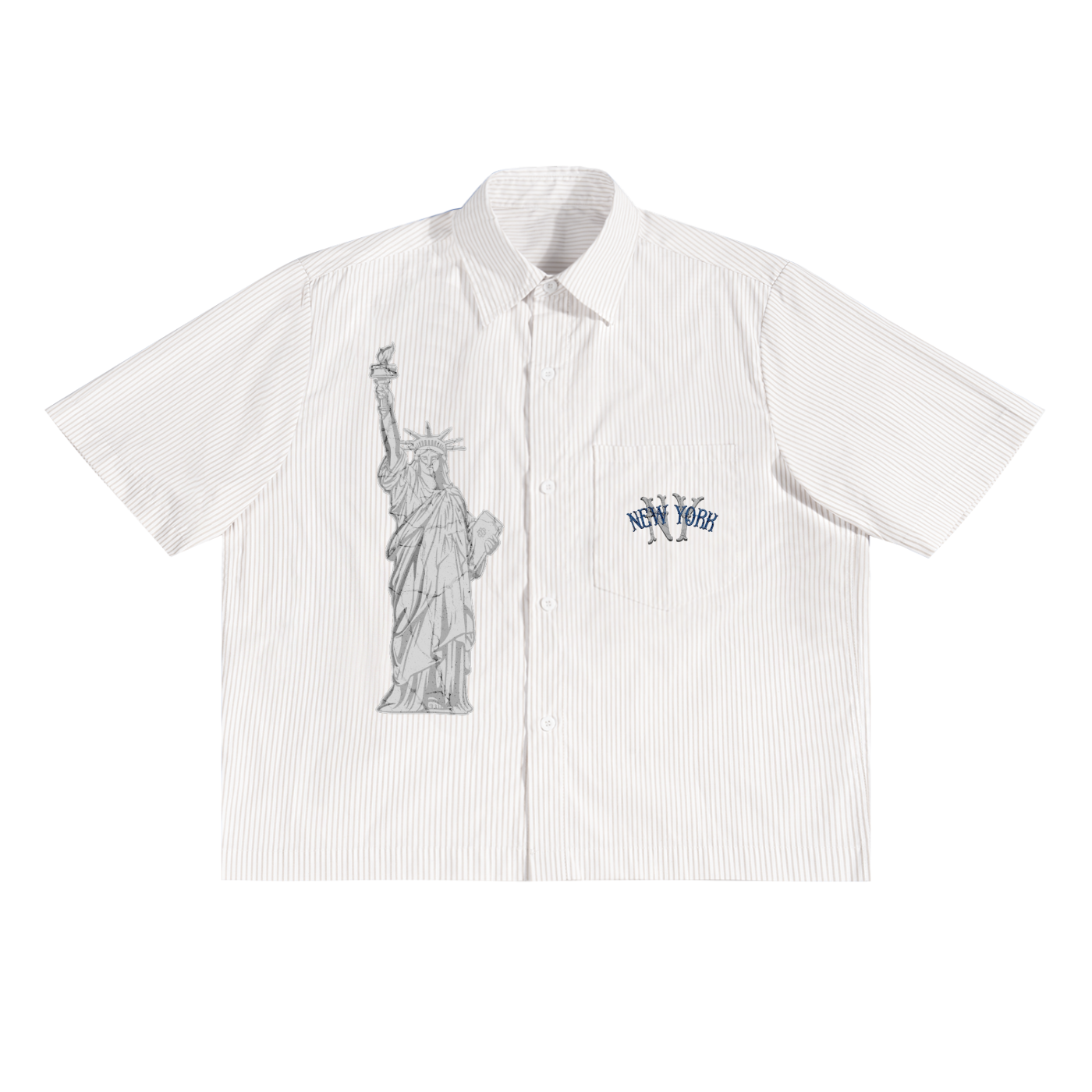 NYC Concrete Jungle Button-Up