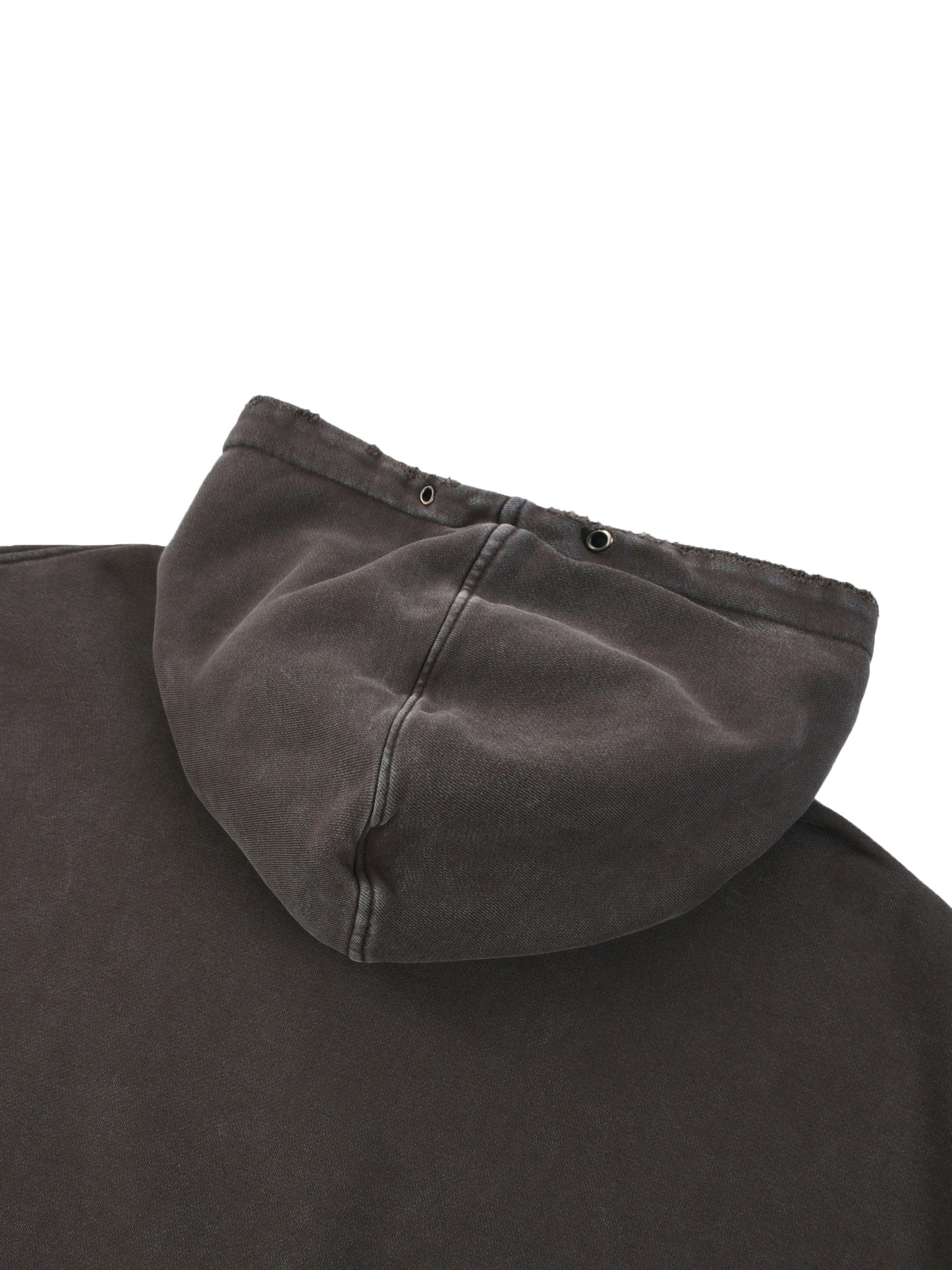 Distressed Panel Pocket Hoodie