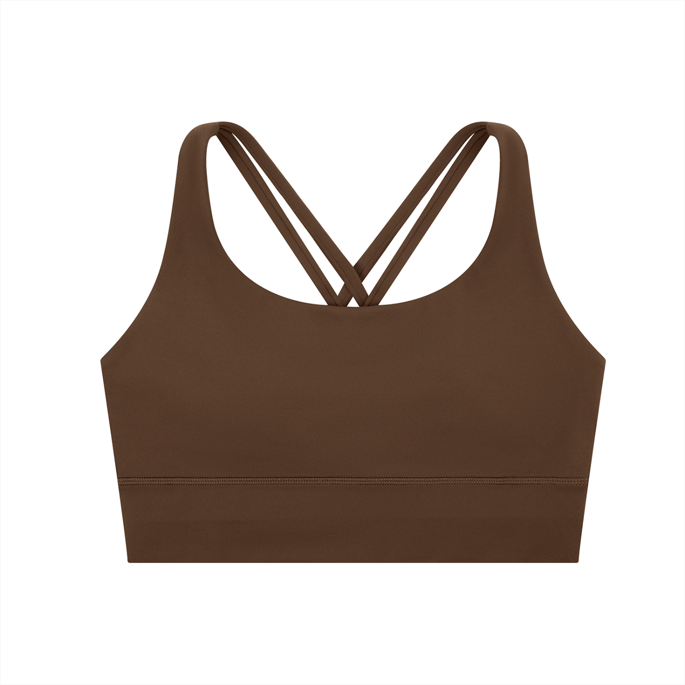 Criss Cross Strap-Back Sports Bra