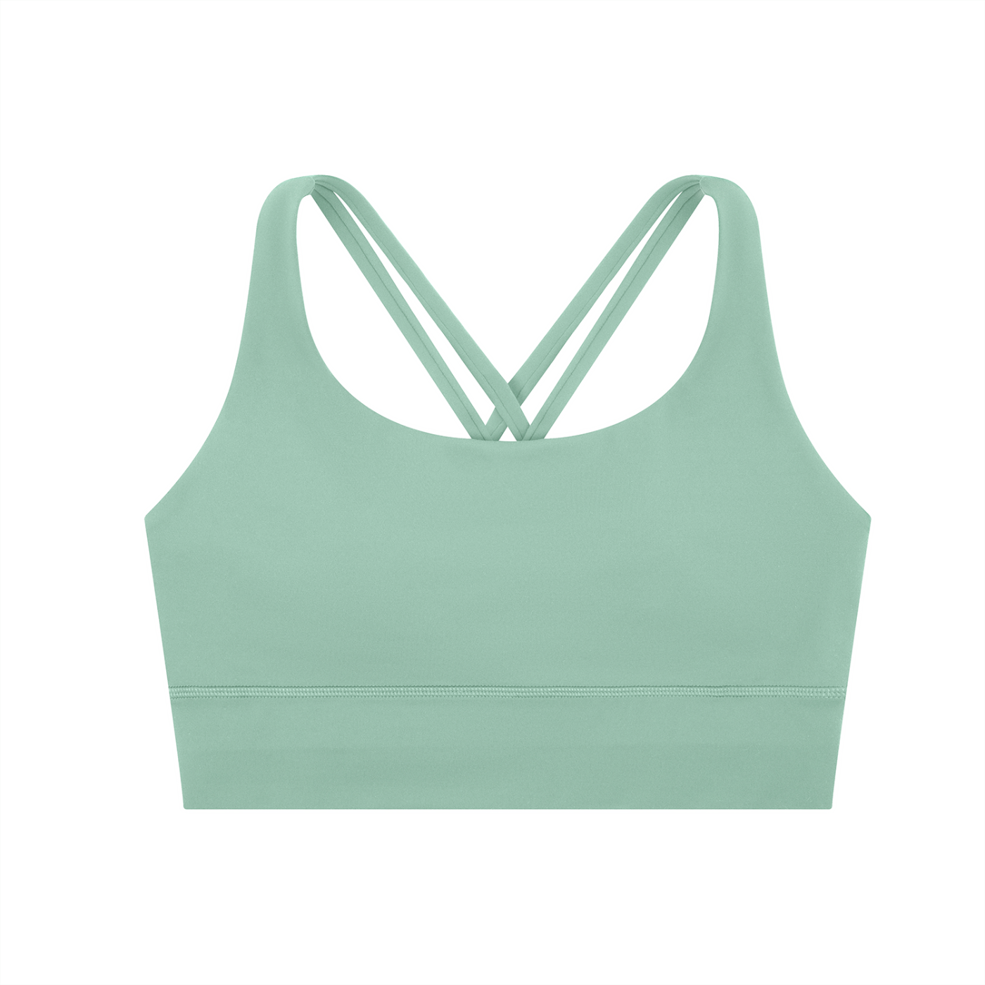 Criss Cross Strap-Back Sports Bra