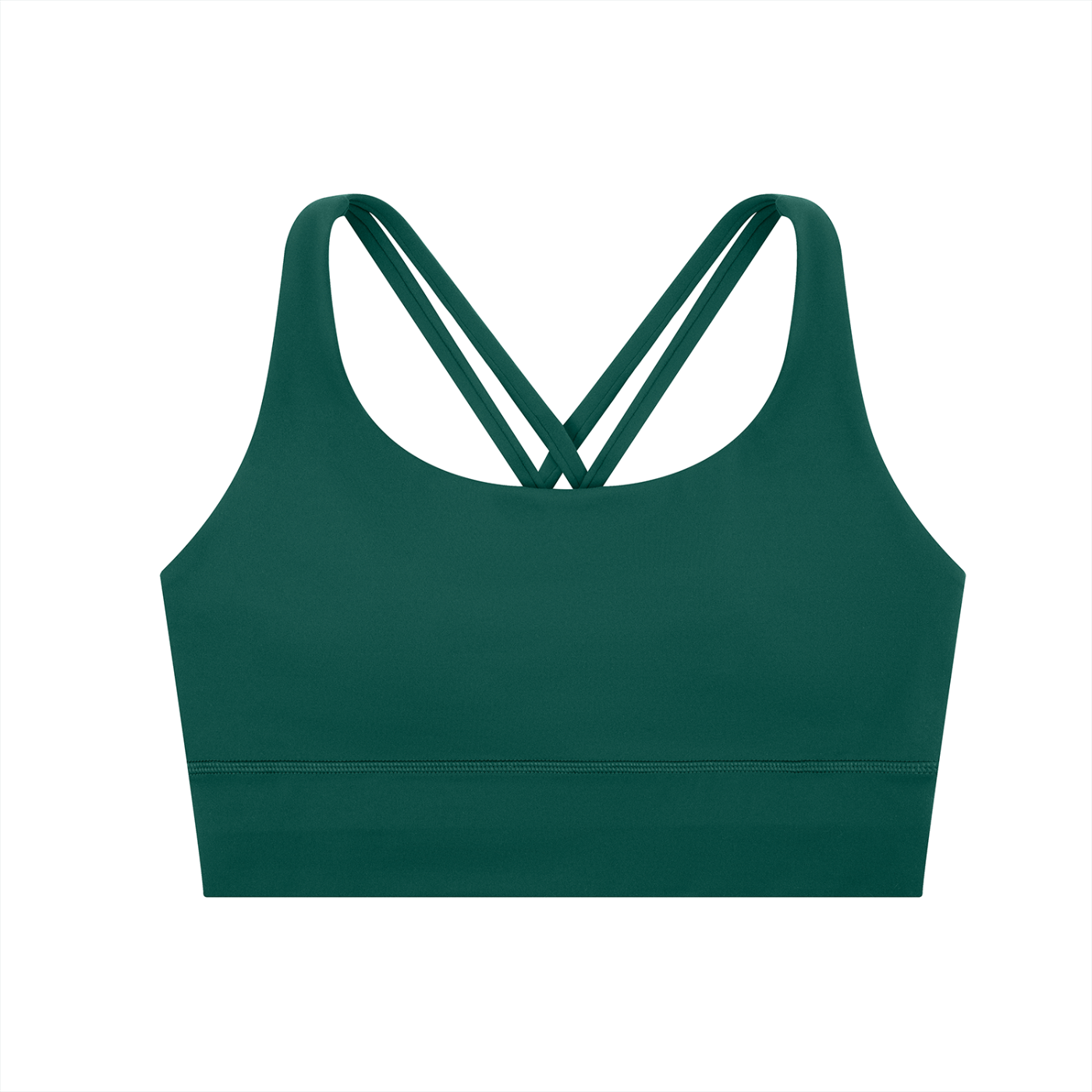 Criss Cross Strap-Back Sports Bra