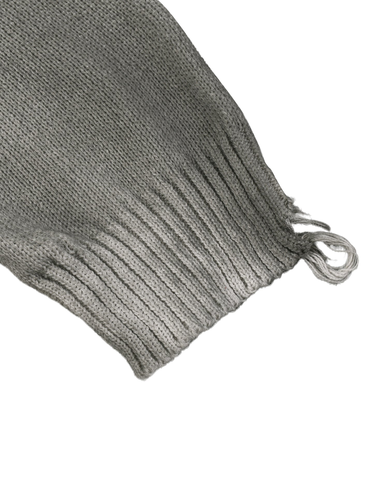 Sun Fade Distressed Ripped Sweater