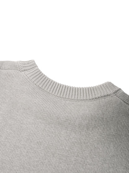 Sun Fade Distressed Ripped Sweater