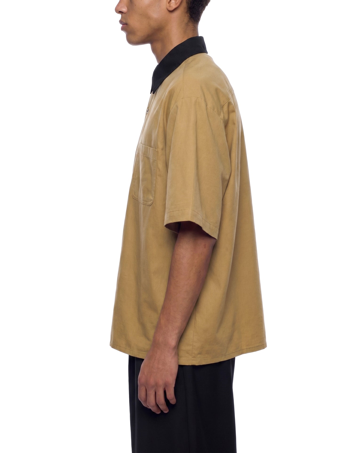 Color Block Short Sleeve Polo