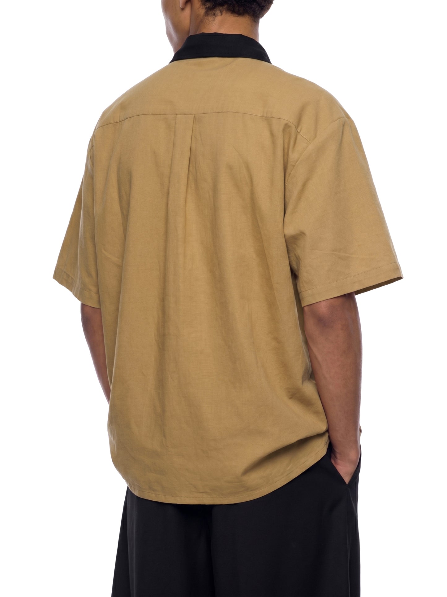 Color Block Short Sleeve Polo
