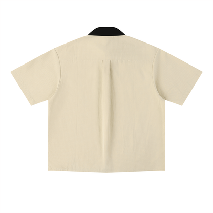 Color Block Short Sleeve Polo