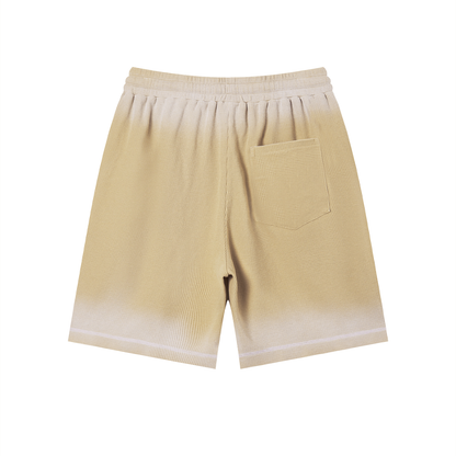 Faded Waffle Knit Shorts